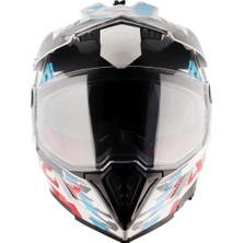 Axor X-Cross X1 Dual Visor White Red Blue