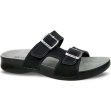 Ceyo 3400-19 Anatomik Taban Kadın Terlik Siyah 36-40