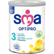 Sma Optıpro-3 (1-3 Yaş) Devam Sütü 400 G x 12 Adet