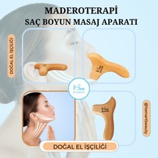 1Sen Art Beauty  Maderoterapi Ahşap Baş Boyun Kafa Yüz Tüm Vücut Masaj Aleti