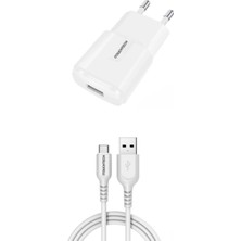 Itouchtech Şarj Cihazı Type-C-Usb (Başlık+Kablo Takım) Seyahat Şarj 2.1A 12 Watt  E11