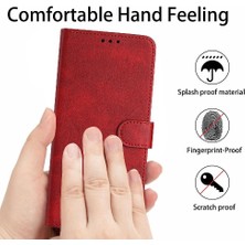 Manyi Mall Oppo A94 4g/buckle 5 Lite Kickstand Saf Renk Toka ile Flip Case (Yurt Dışından)