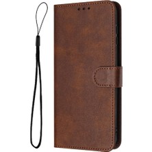 Manyi Mall Tecno Kıvılcım 10C Için Toka Kickstand Pu Deri ile Saf Flip Case (Yurt Dışından)