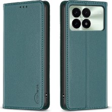 Manyi Mall Xiaomi Poco F6 Pro Çok Renkli Pu Deri Iş Manyetik Için Flip Case (Yurt Dışından)