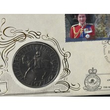 Ephemera Benham 1996 Ingiltere Guernsey Queen Elisabeth Iı 70. Doğum Günü Silver Jubilee Numiscover Paralı Limitli Zarf