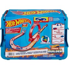 HMC04 Hot Wheels Track Builder Alev Temalı Akrobasi Seti