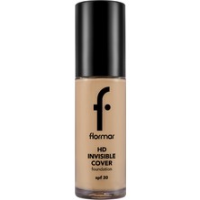 Flormar Invisible Cover Foundation - Fondöten No: 90 Golden Natural