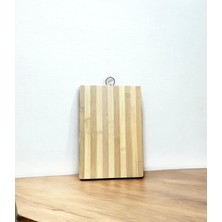 Asaf Atelier El Yapımı | Bambu | Ahşap Kesme Tahtası 32 x 22 cm