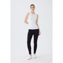Almila Sıfır Kol O Yaka Kadın Body T-Shirt 2048