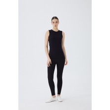 Almila Sıfır Kol O Yaka Kadın Body T-Shirt 2048