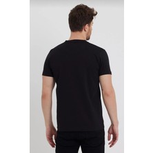 Beyaz Standart Kalıp Basic 5'Li Paket T-Shirt