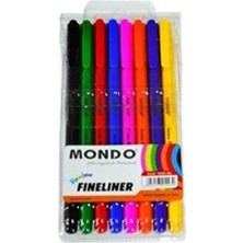 Mondo Keçeli Kalem Softliner Rainbow 8'li