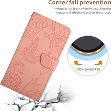 GX Boutique Oneplus Nord Ce4 Için Flip Case Darbeye Deri Kılıf Anti-Damla Çiçekler (Yurt Dışından)