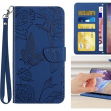 GX Boutique Oneplus Nord Ce4 Için Flip Case Darbeye Deri Kılıf Anti-Damla Çiçekler (Yurt Dışından)