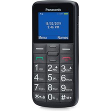 Panasonic KX-TU110 Exb 1.77 Inç Tuşlu Cep Telefonu (2 Yıl Türkiye Distribütör Garantili) Siyah