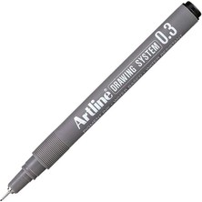Artline 233 Çizim Kalemi Drawing System 0.3 mm Siyah