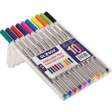 Globox Fineliner Keçeli Kalem Seti 10 Renk 3240