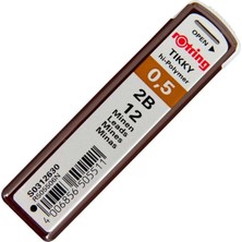 Rotring Tikky Yüksek Kaliteli Kurşun Kalem Ucu 0.5 mm (2b)