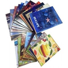 Tüftürük 40 Yaprak Kareli Küçük Boy (A5) 12 Adet Defter