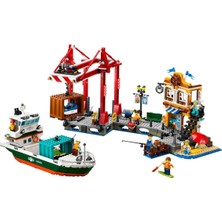 LEGO City Yük Gemili Liman Yaratıcı Oyuncak Yapım Seti 1226 Parça