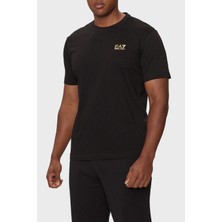 Ea7 % 100 Pamuklu Bisiklet Yaka T Shirt Erkek T Shirt 8Npt25 Pjvpz 0208