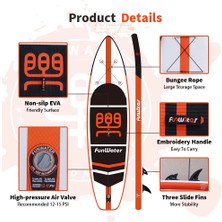 Funwater Lethe Boards Cruiser Sup Paddle Board 335X84X15 cm Full Set