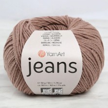 Yarnart Jeans Kahverengi El Örgü Ipi - 71