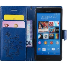 GX Boutique Sony Xperia Z3 Mini Pu Deri Darbeye Kapak Için Flip Case Manyetik (Yurt Dışından)