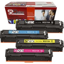 Qstar Hp 207A Muadil Toner Çipli Set Siyah Mavi Sarı Kırmızı W2210A W2211A W2212A W2213A