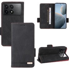 GX Boutique Xiaomi Poco F6 Pro Deri Kart Tutucu ile Folio Flip Case (Yurt Dışından)