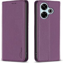 GX Boutique Xiaomi Poco M6 4g Çoklu Kart Yuvası Çok Renkli Cüzdan Deri Için Flip Case (Yurt Dışından)