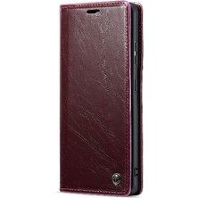 GX Boutique Samsung Galaxy S21 Ultra Retro Cüzdan Kapak Için Flip Case Çılgın At Pu (Yurt Dışından)