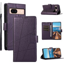 GX Boutique Google Piksel 8A Şok Emici Darbeye Üç Kart Yuvaları Için Flip Case (Yurt Dışından)