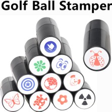 Lunzhao Shop B No.8 Stili 1 Adet Golf Topu Damga Vuruş Işareti Mühür Hızlı Kuruyan Plastik Çok Renkli Golf Aksesuarları Sembolü Golfçü Hediyesi Için (Yurt Dışından)