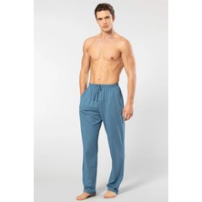 Cacharel 2171 Erkek Modal Tek Pijama Altı-Indigo