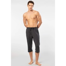 Cacharel 2233 Erkek Modal Tek Kapri Pijama Altı-Antrasit