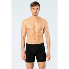Cacharel 1335 Erkek Bel Bantlı Likralı Boxer-Siyah