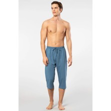 Cacharel 2233 Erkek Modal Tek Kapri Pijama Altı-Indigo