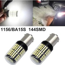 Yenilzd 93 Tek Duy LED P21W BA15S 144 Ledli Beyaz 2 Adet