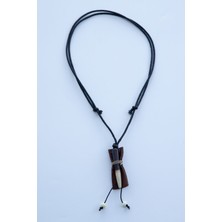 Lila Rosa Etnik Otantik Kolye