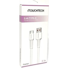Itouchtech Type-C Hızlı Şarj ve Data Aktarım Kablosu 3.4A