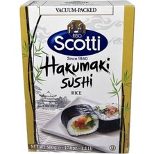 Scotti Sushi Pirinci (Kısa Taneli-Hakumaki Sushi Rice) 500G Sushi Rice