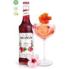 Monin Ebegümeci Şurubu Hibiscus Syrup 700 ml