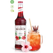 Monin Ebegümeci Şurubu Hibiscus Syrup 700 ml