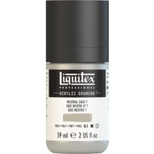 Liquitex Professional Akrilik Guaj Boya : 59 ml : Neutral Grey 7 600 S1