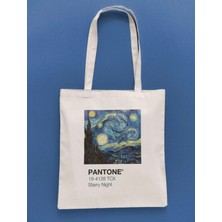 Nova Crafts Van Gogh | The Starry Night - Yıldızlı Gece Bez Omuz Çantası
