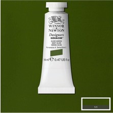 Winsor & Newton Designers Guaj Boya 14ML Olive Green 447 S.2