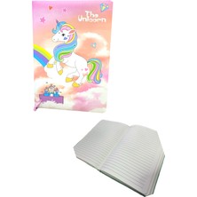 Maxx 6600-5 A5 Renkli Çizgili Defter 100 Ypr. - Unicorn