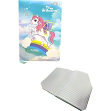 Maxx 6600-5 A5 Renkli Çizgili Defter 100 Ypr. - Unicorn