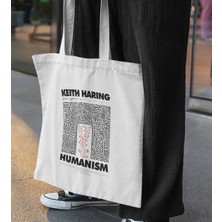 Nova Crafts Keith Haring | Humanism Bez Omuz Çantası